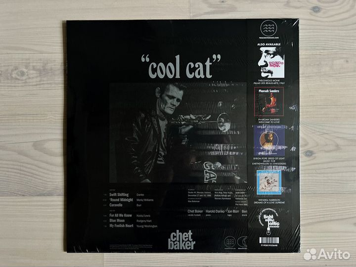 Винил Chet Baker – Cool Cat LP, US, 180g Cool Jazz