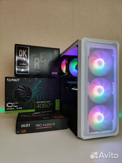 Новый пк: RTX 4060ti OC / Ryzen 7500f