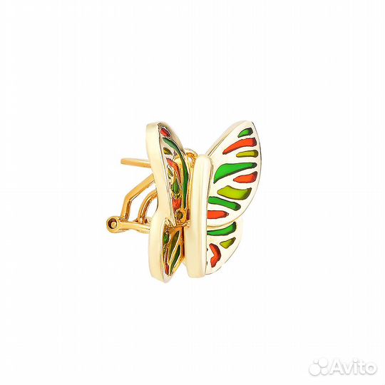 Серьги золотые