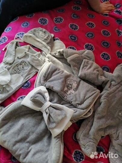 Конверт на выписку зимний