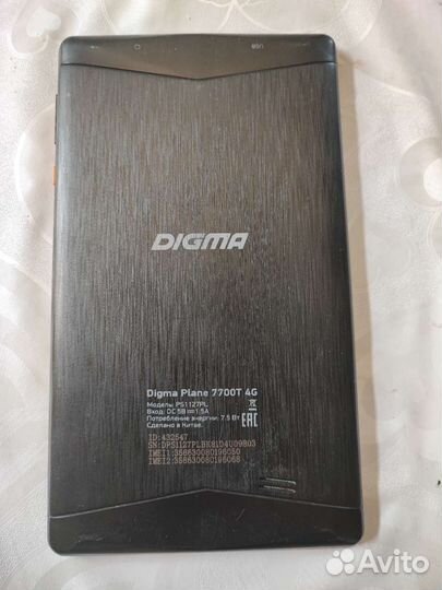 Digma Plane 7700T 4G