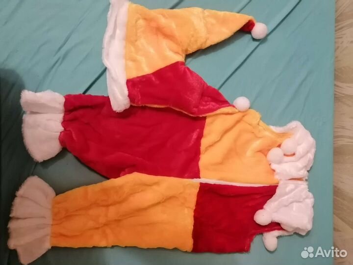 Новогодний костюм петрушка