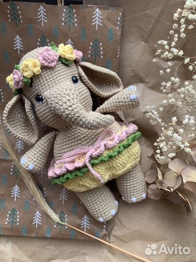 Вязаные игрушки ручной работы.амигуруми