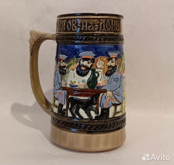 Кружка пивная Штоф керамика