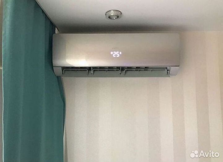 Сплит система с установкой