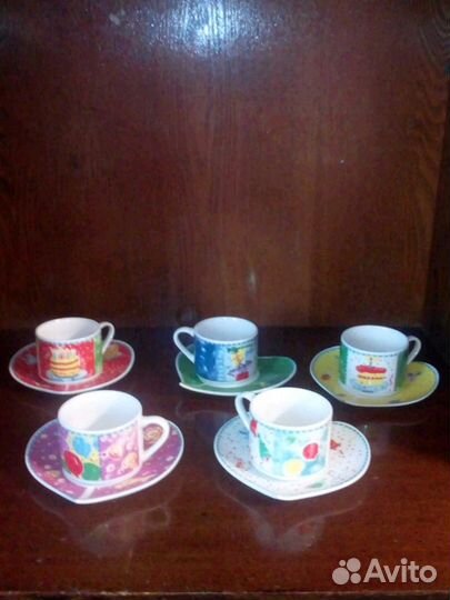 Сервиз кофейный Сердечки