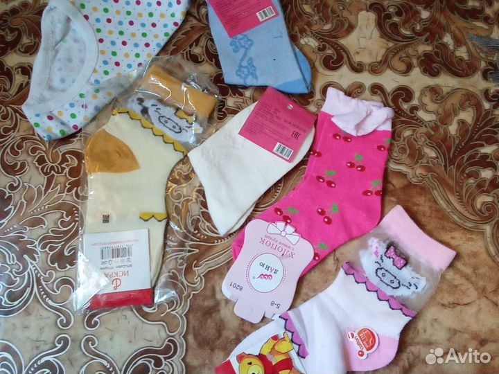 Носки детские для девочки (цена за все)