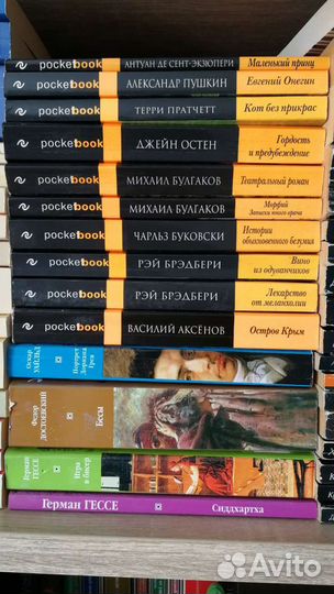 Книги в мягкой обложке, покетбук