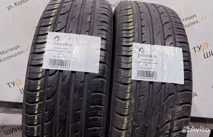 Continental ContiPremiumContact 2E 215/55 R18 94Y