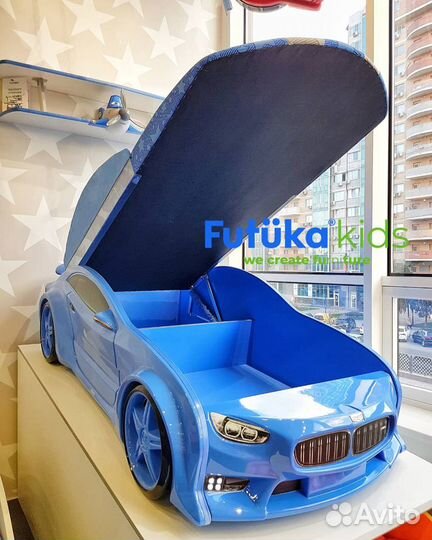 Кровать машина