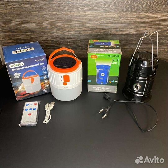 Новый светильник-фонарь-powerbank для кемпинга