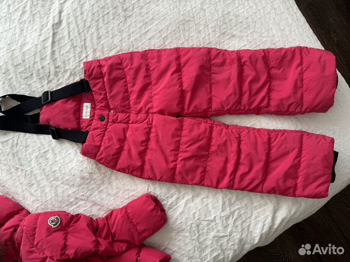 Пуховый костюм moncler детский 5 anni