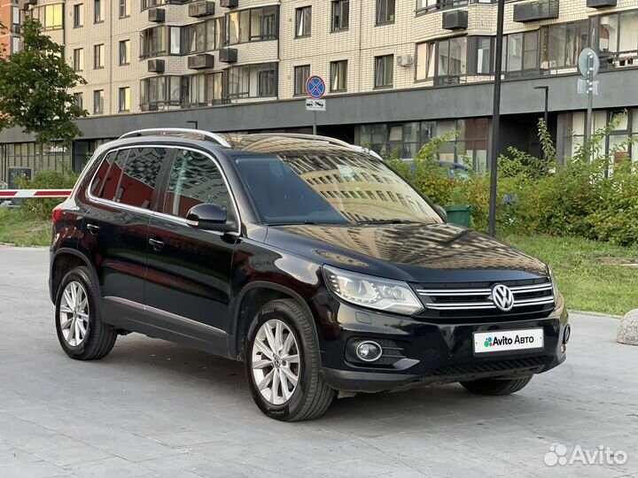 Volkswagen Tiguan 2.0 AT, 2012, 166 000 км