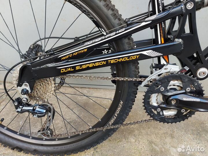 Велосипед двухподвес в идеале на хорошем обвесе