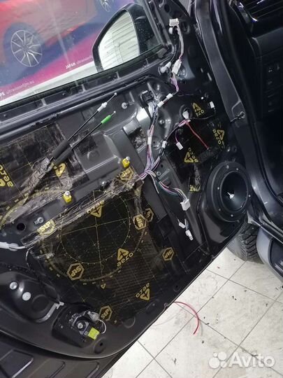 Шумоизоляция салона и Бронирование плёнкой