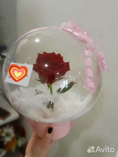 Роза в шаре