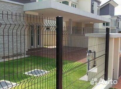 Забор из 3Д сетки