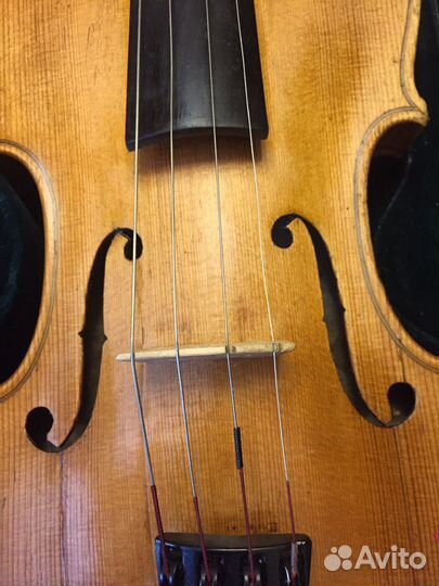 Скрипка старинная конца 19 века