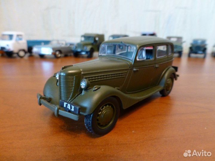 Автолегенды СССР №19, газ 11-73