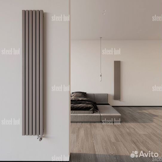 Вертикальный дизайн радиатор Steel-Hot от производ