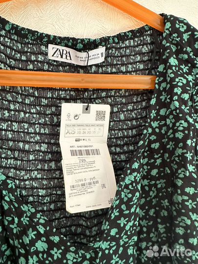 Платье zara xs