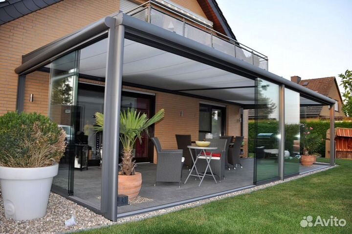 Безрамное остекление