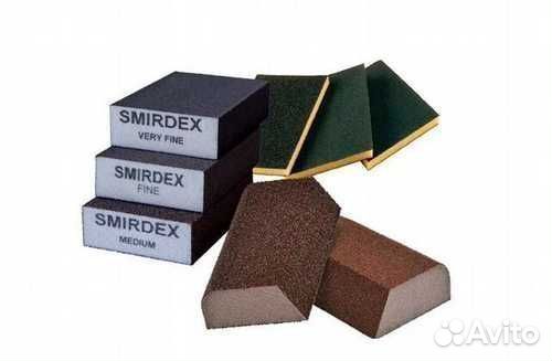 Абразивная шлифовальная губка P60 Трапеция smirdex