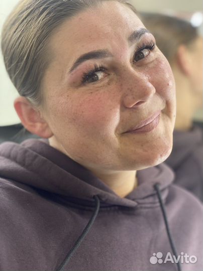 Наращивание ресниц Брови