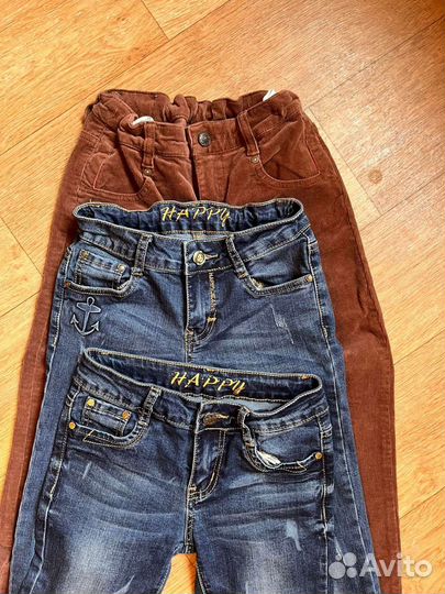 Джинсы на девочку