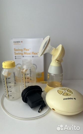Молокоотсос электрический medela swing flex