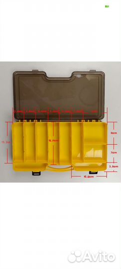 Рыболовные коробки двухсторонняя