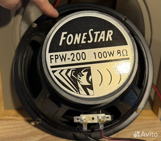 Комплект 2шт FoneStar FPW-200 динамики 8