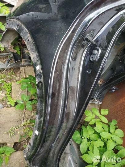 Четверть задняя правая чёрная Ssang Yong Actyon 2