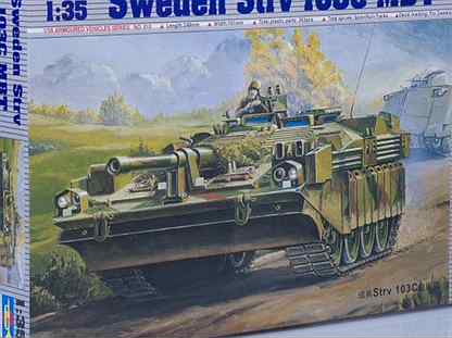 Сборная модель танка Strv 103C в 1:35