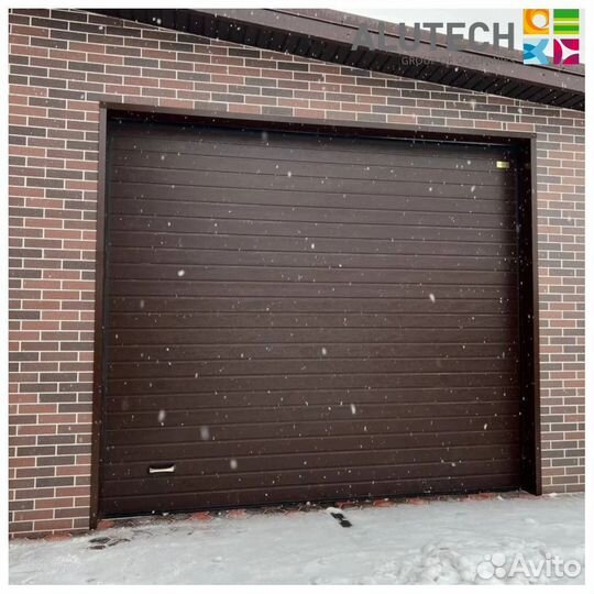 Секционные ворота alutech