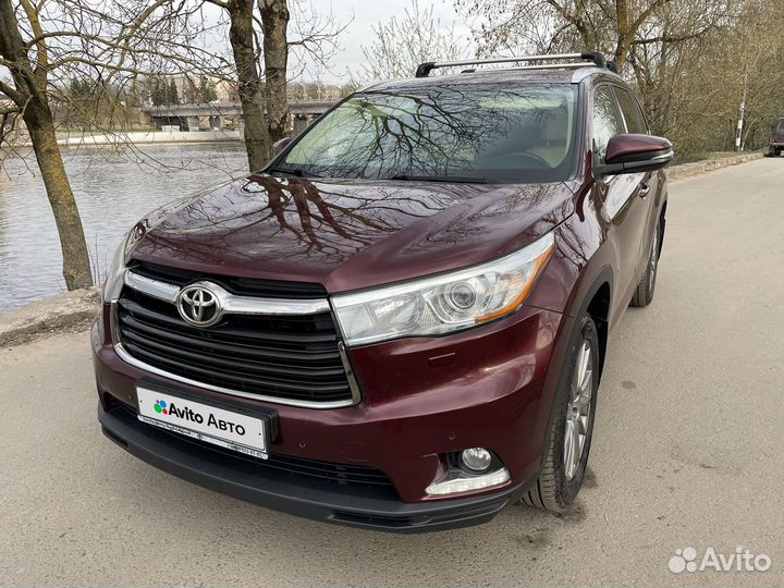 Toyota Highlander 3.5 AT, 2014, 120 940 км