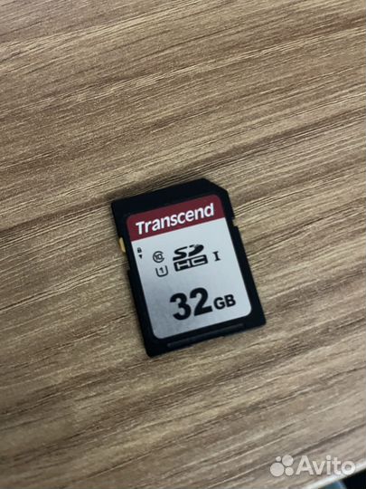 Флешка SD Transcend 32gb