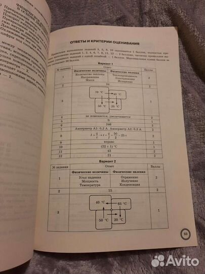 Физика 8 класс впр