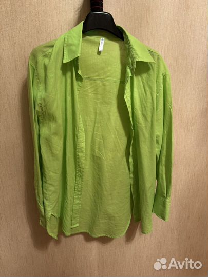 Рубашка салатовая Befree XXS