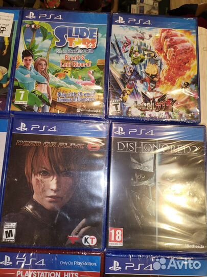 Игры на приставку ps4 новые запечатанные