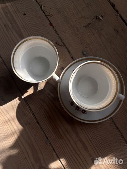 Две чашки и блюдце (СССР)