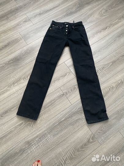 Джинсы zara черные