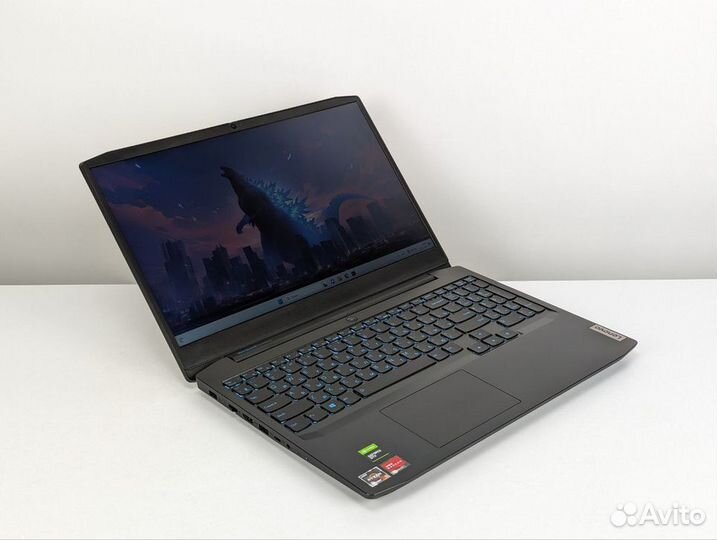 Игровой Lenovo IdeaPad ryzen5 4600H GTX 1650Ti