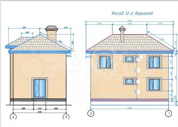 Коттедж 107 м² на участке 6,7 сот.