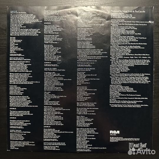 Meat Loaf – Bad Attitude (США 1985г.)