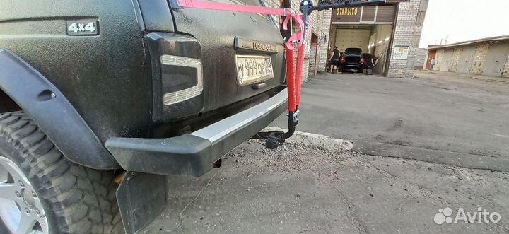 Велокрепление на фаркоп / 3 велосипеда