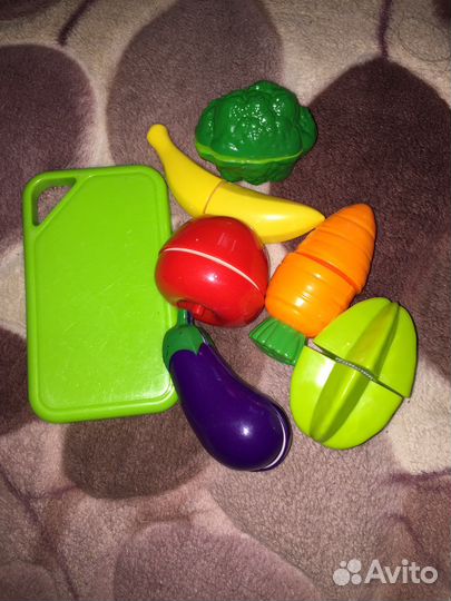 Овощи и фрукты игрушки