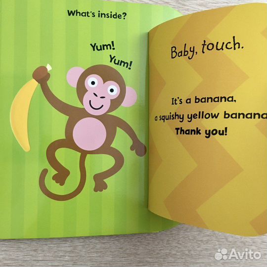 Для малышей тактильные книги на англ языке