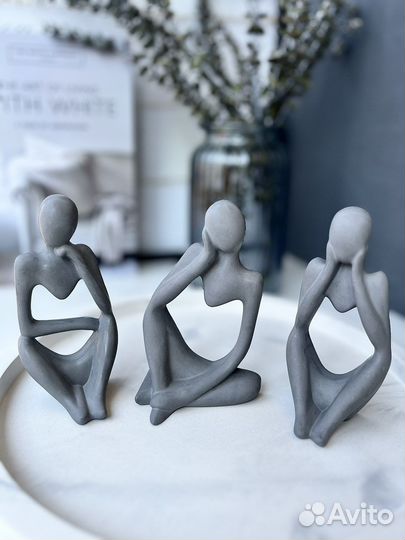 Статуэтки в стиле скаанди, лофт