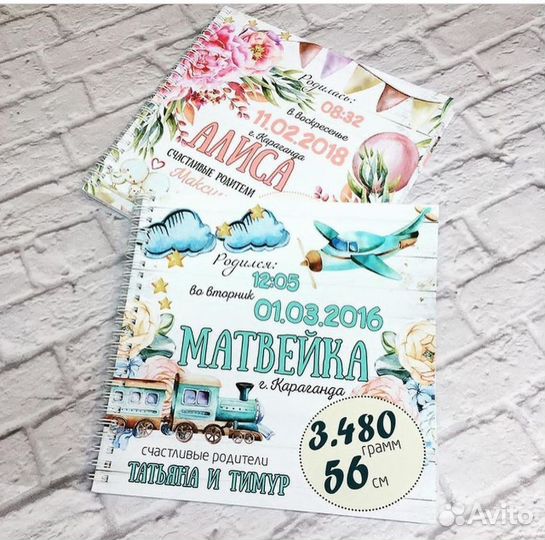 Первый фотоальбом малыша